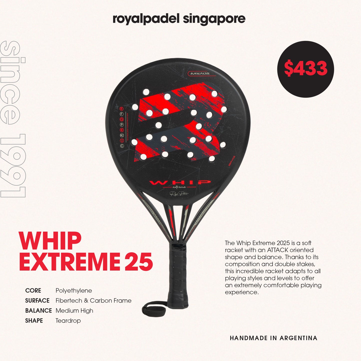 WHIP EXTREME 25